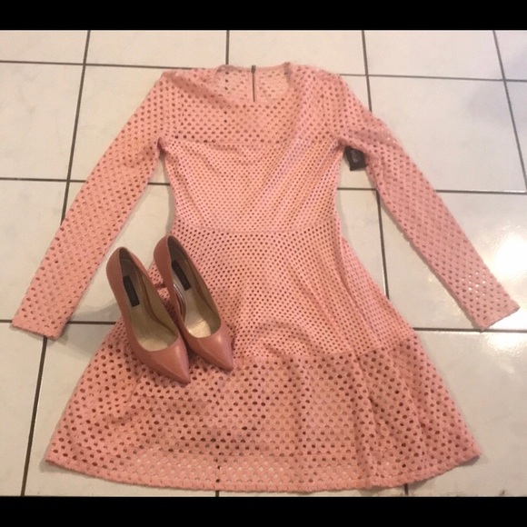 BCBGMaxAzria Dresses & Skirts - BCBG MaxAzria Dress is Pink size Small